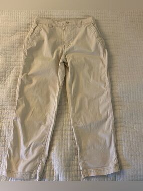 Women’s Beige Oversized Chino Pants